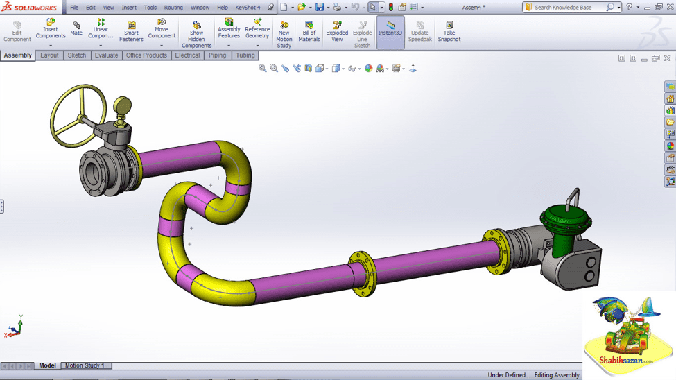 (Solidworks Piping - Solidworks Routing)