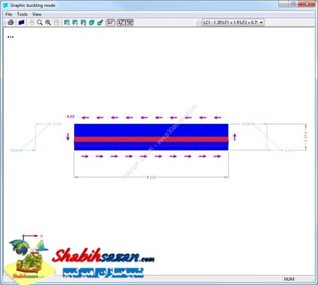 دلوبال پلیت باکلینگ - Dlubal PLATE-BUCKLING