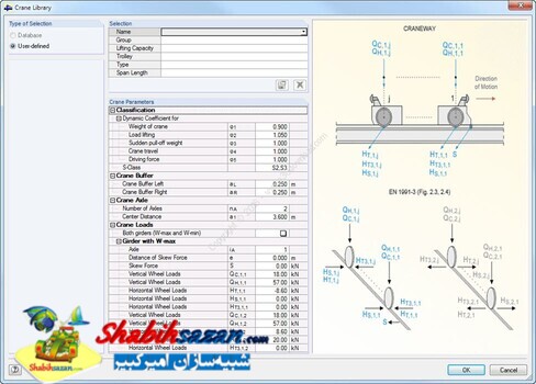 دلوبال کرین وی - Dlubal CRANEWAY