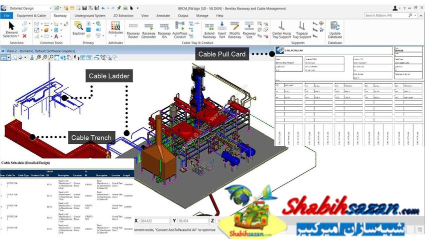 ریس وی اند کابل منیجمنت - Raceway and Cable Management