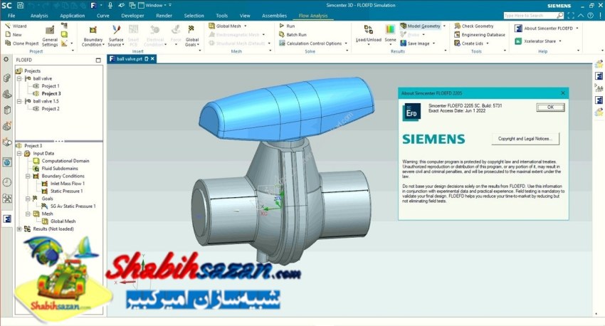 سیم‌سنتر فلوای‌اف‌دی - Simcenter FloEFD