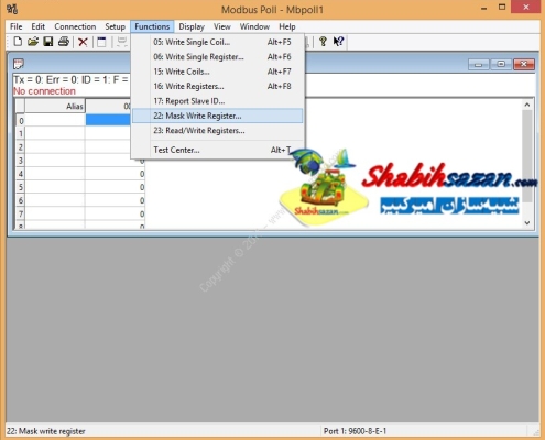 مودباس پول - Modbus Poll
